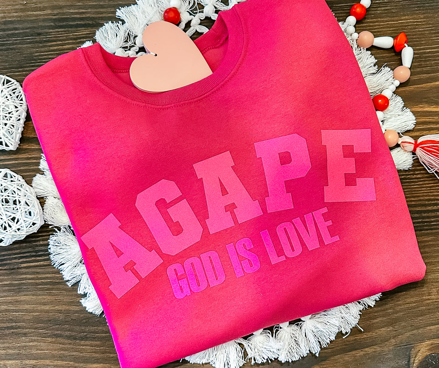 Agape God is Love sweatshirt