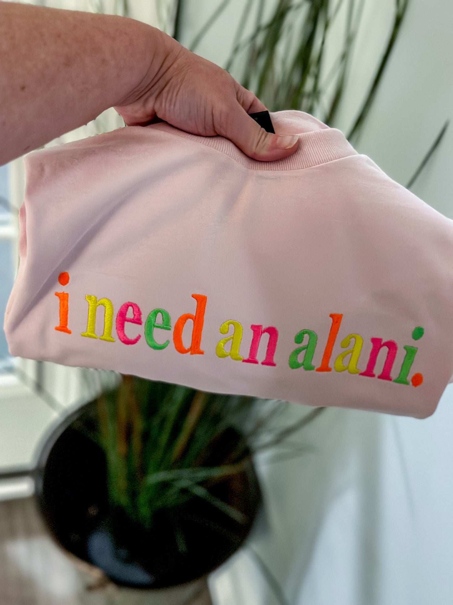 I need an alani neon vibes