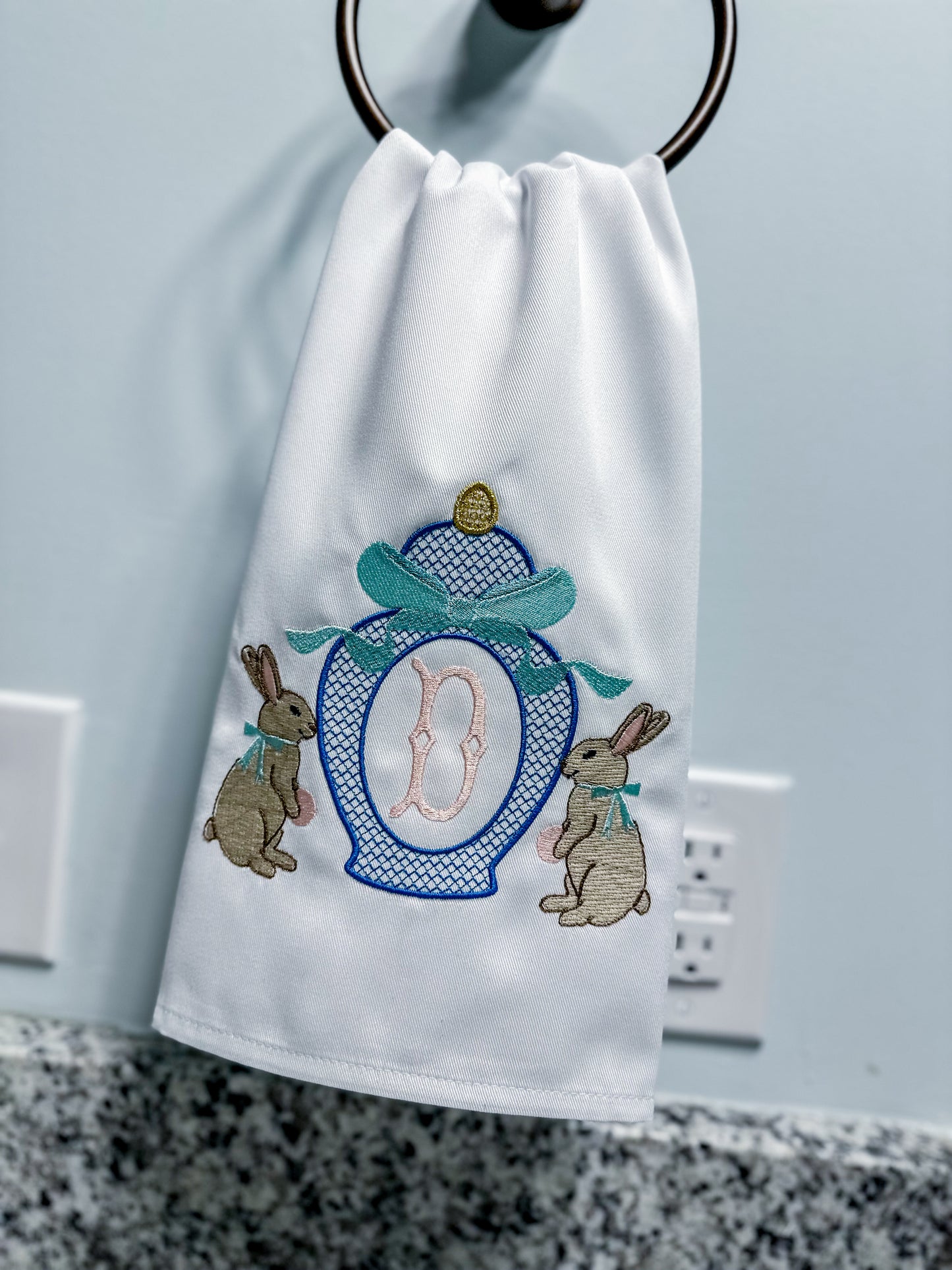 Hopping Down the Bunny Trail Hand Towel