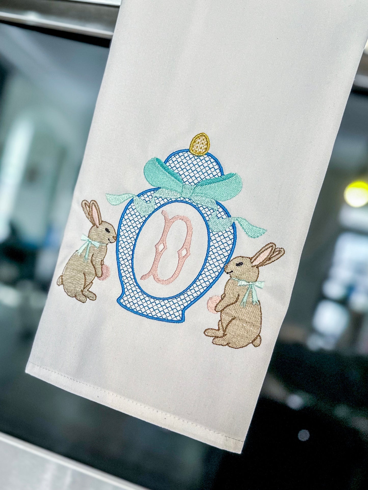 Hopping Down the Bunny Trail Hand Towel