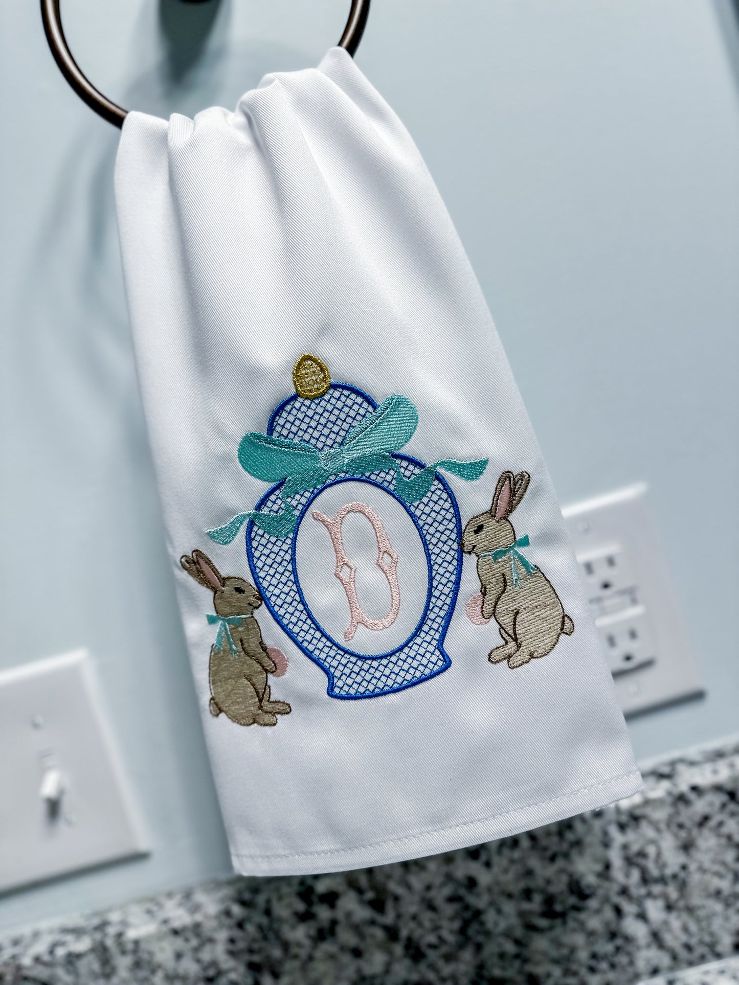 Hopping Down the Bunny Trail Hand Towel