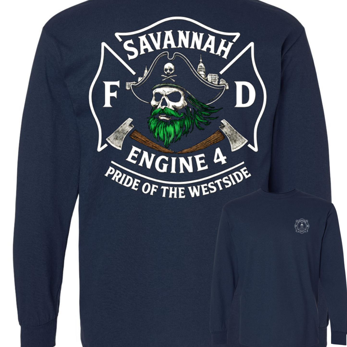 Engine 4 Pride of the westside long sleeve tshirt