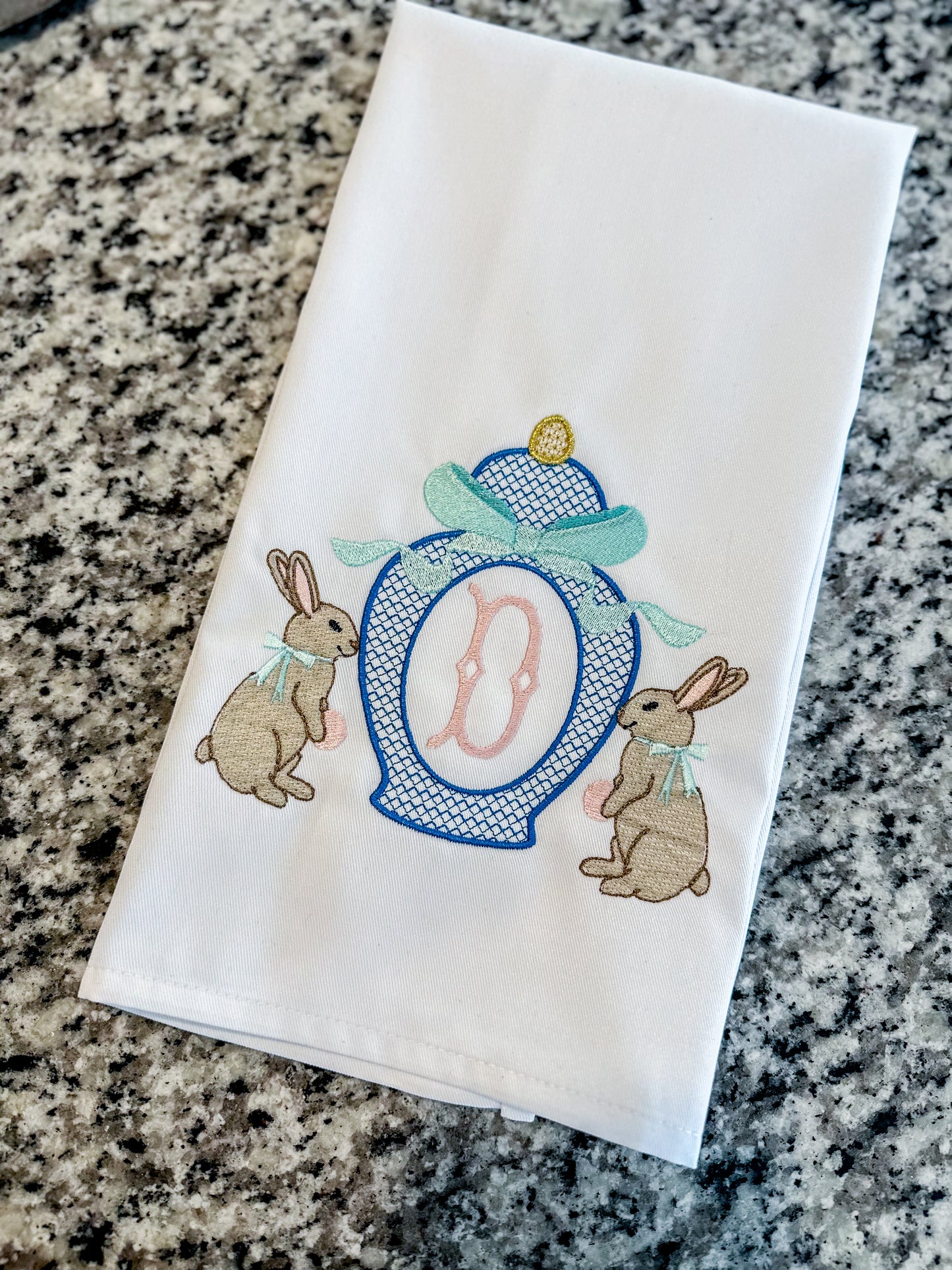 Hopping Down the Bunny Trail Hand Towel