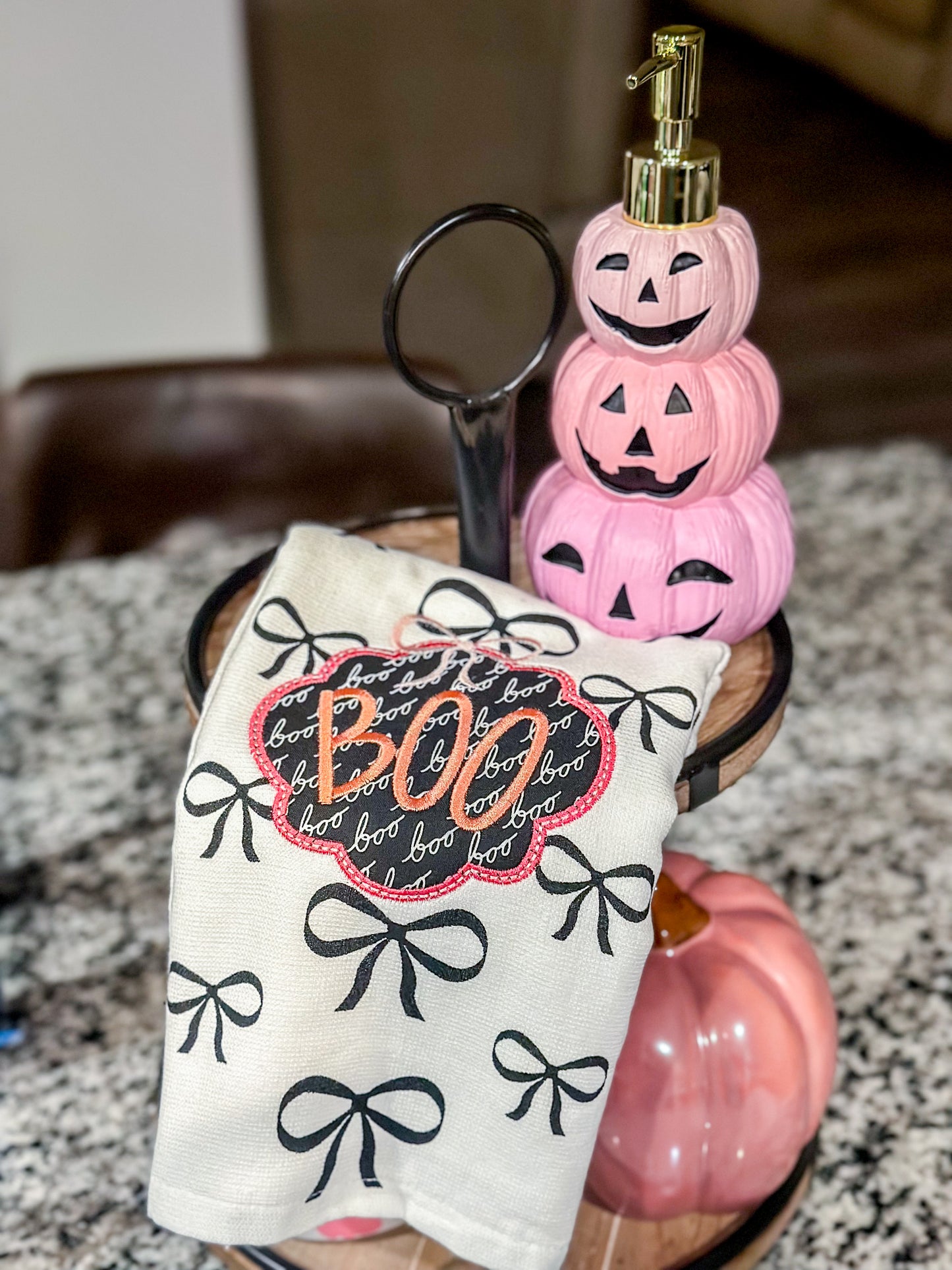 Boo kitchen towel