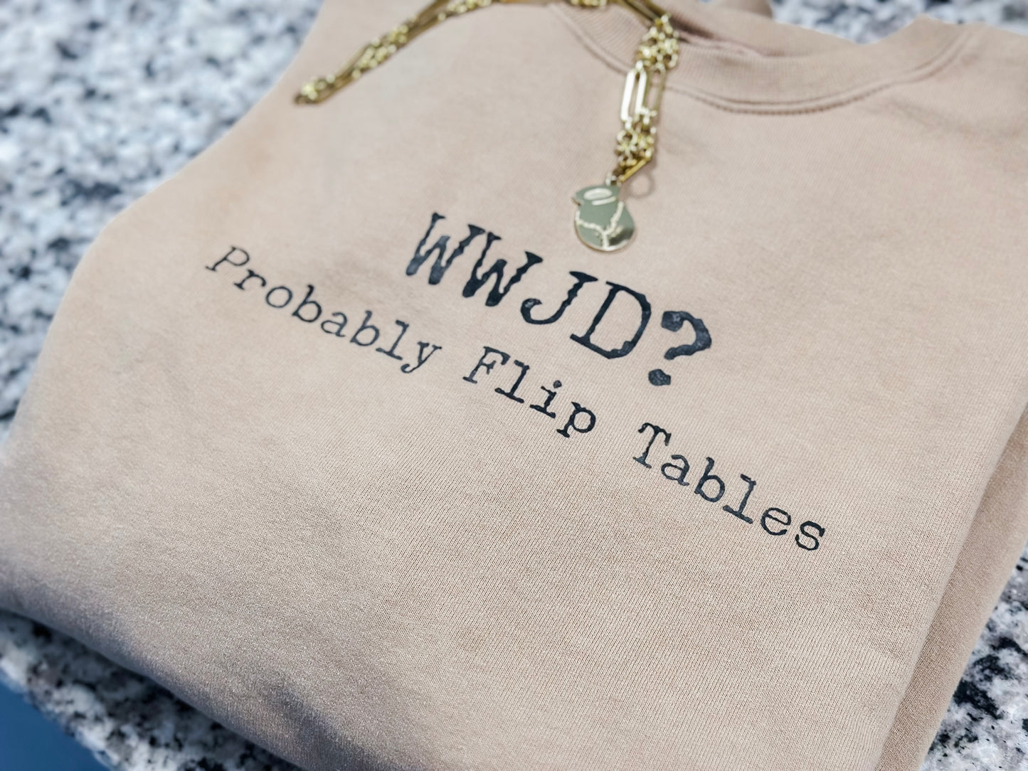 WWJD flip tables