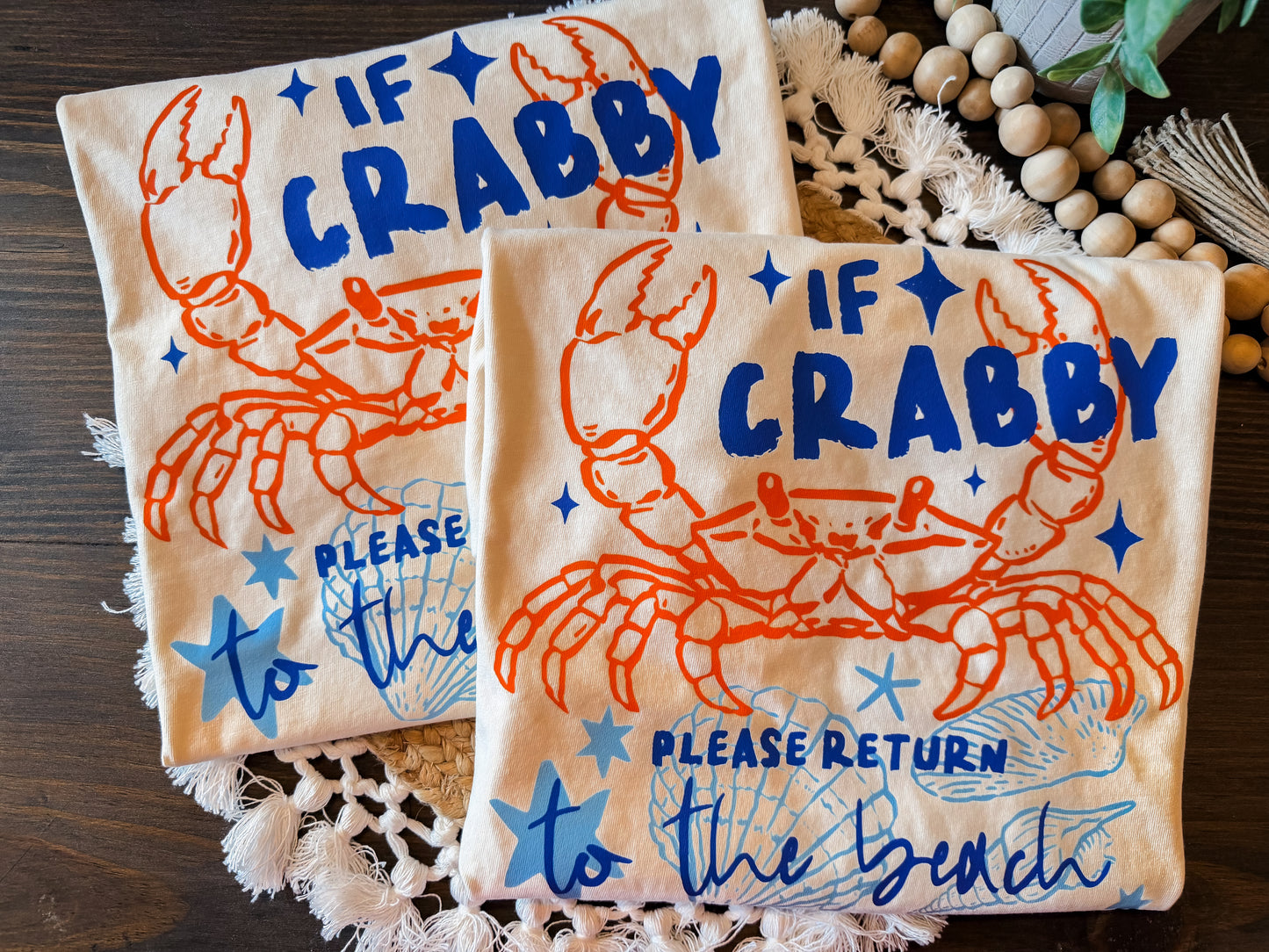 If crabby return to the beach