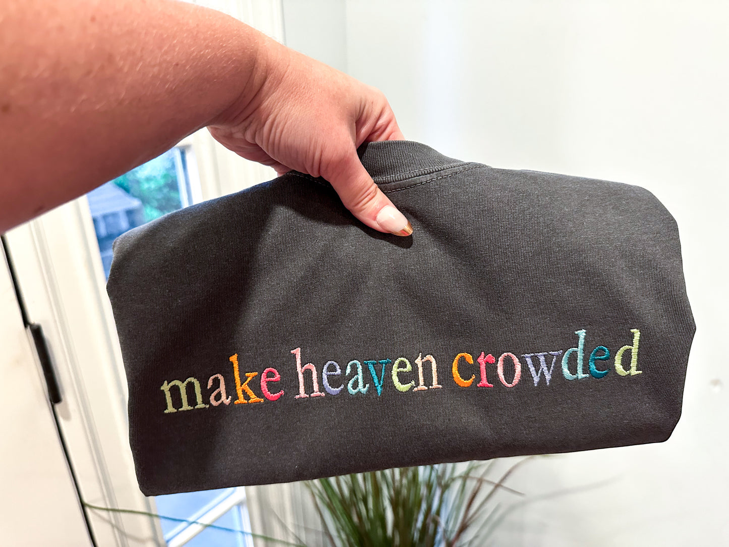 Make Heaven Crowded tshirt