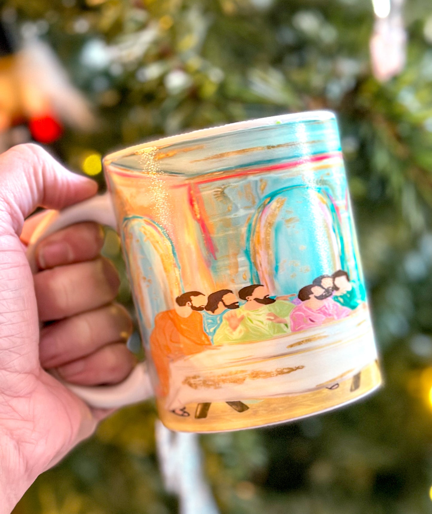 A seat at the table coffee mug