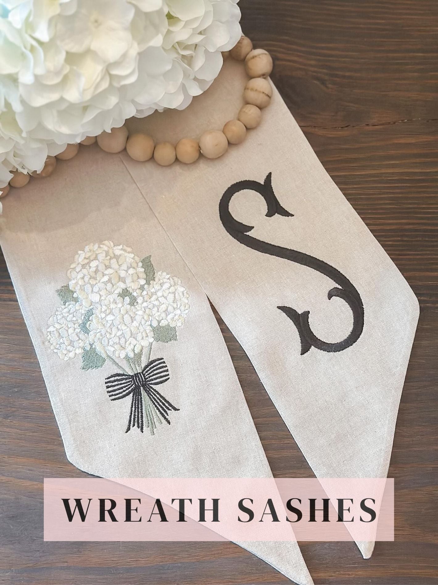 Wreath Sashes