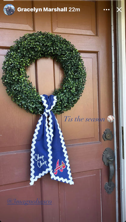Chop Chop wreath sash