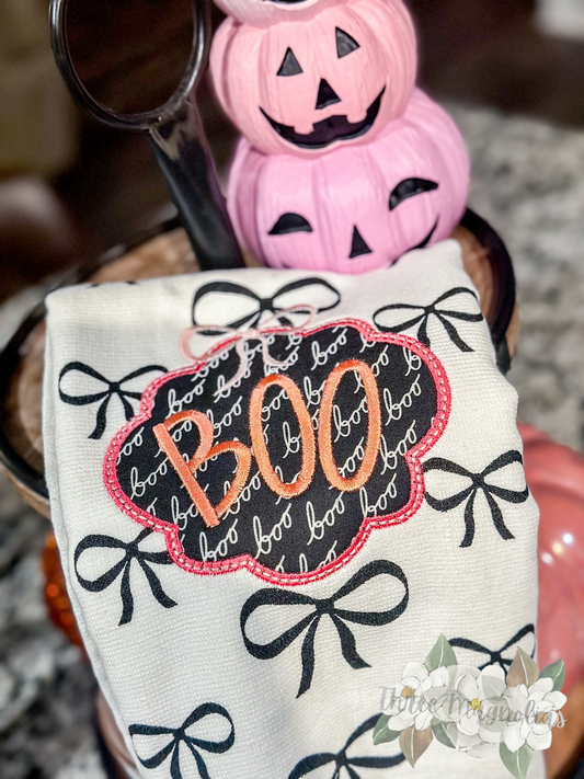 Boo kitchen towel