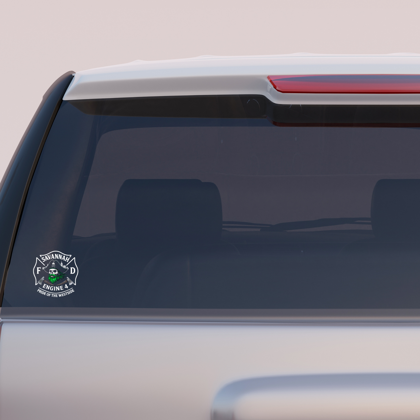 Engine 4 window decal