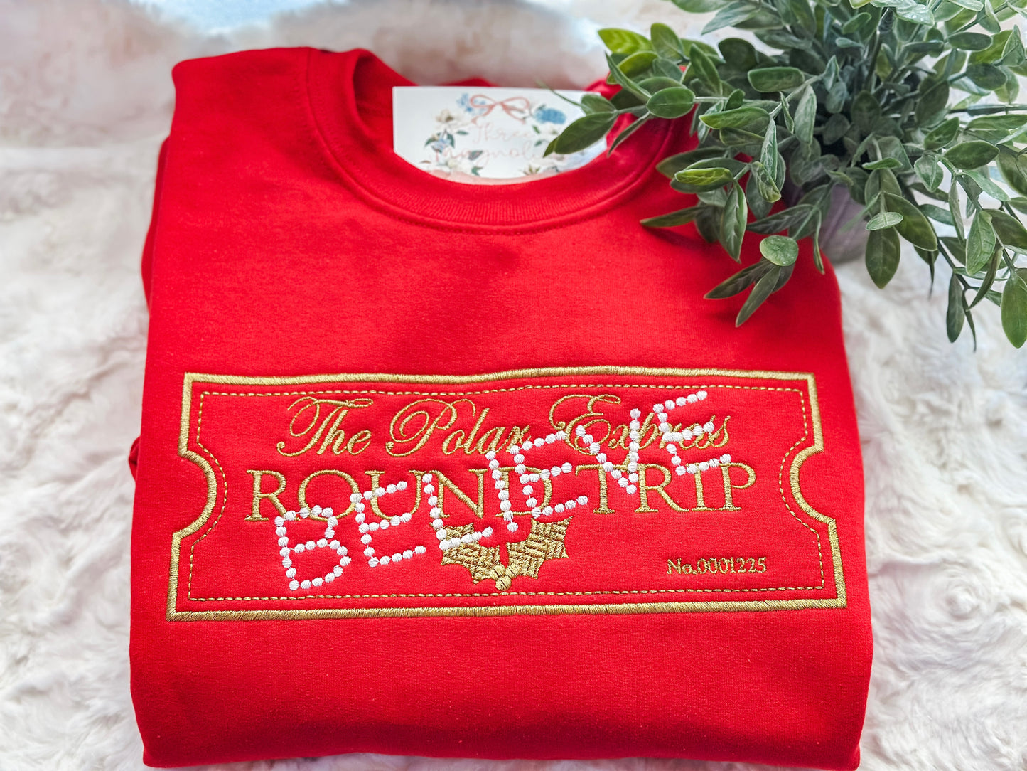 Believe golden ticket sweatshirt