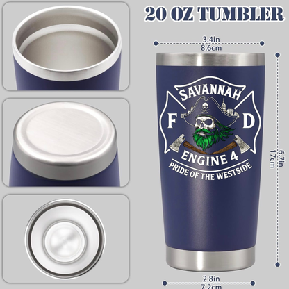 Engine 4 20oz stainless tumbler