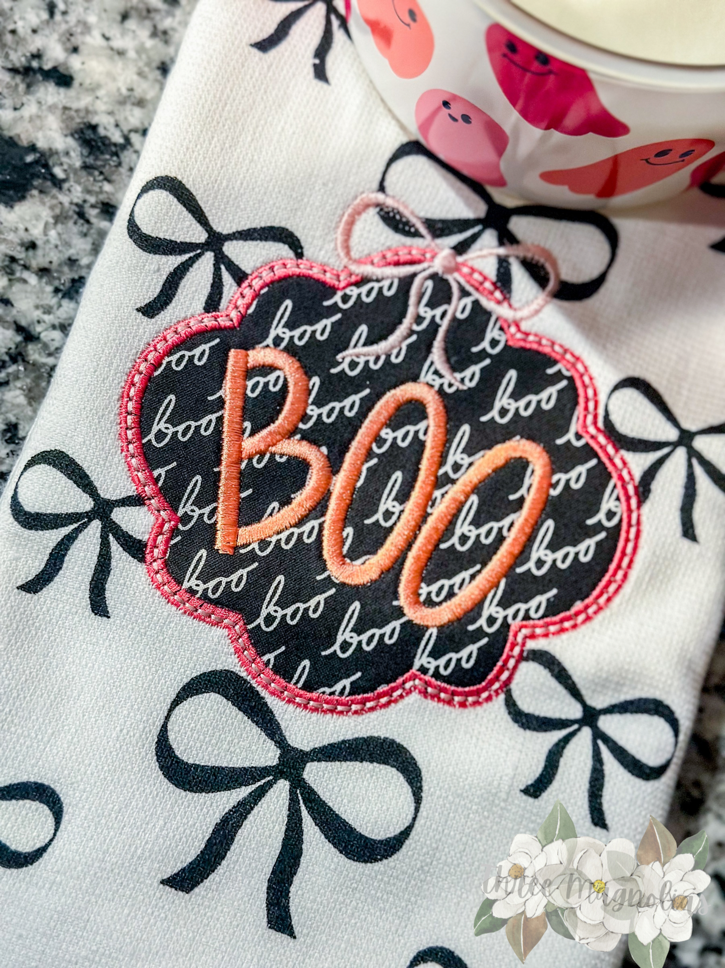 Boo kitchen towel