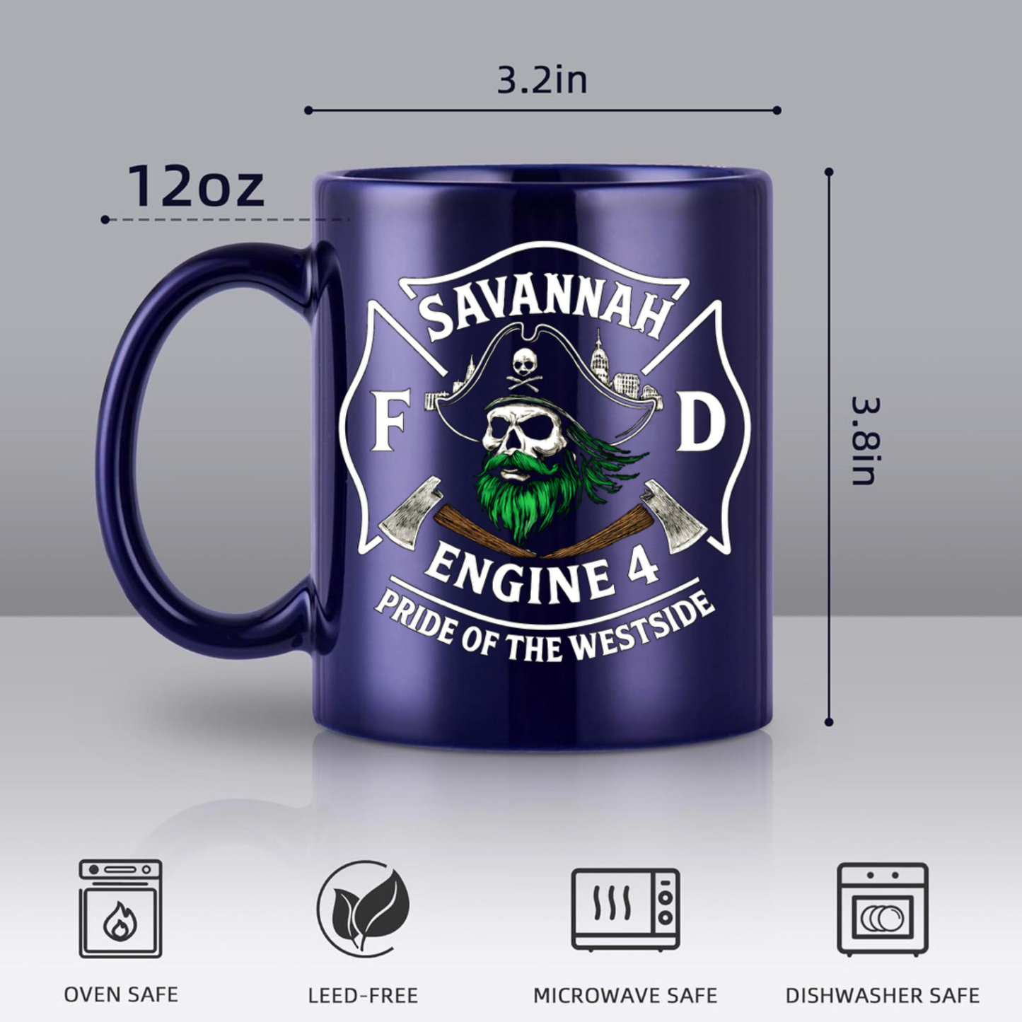 Engine 4 12oz coffee mug