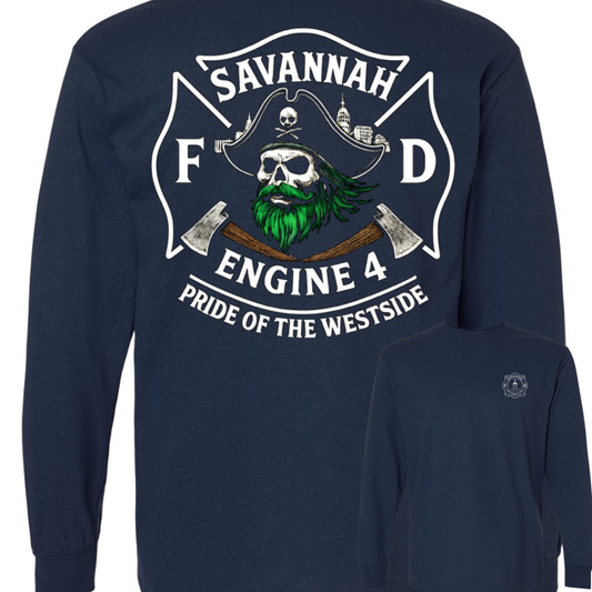 Engine 4 Pride of the westside long sleeve tshirt