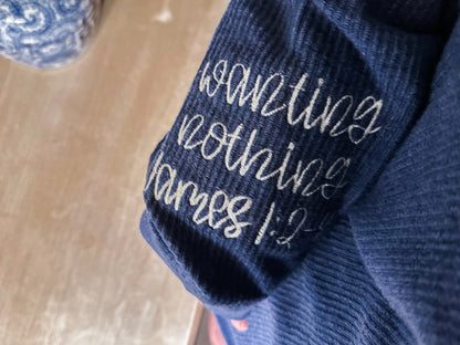 Count it all joy corded crew