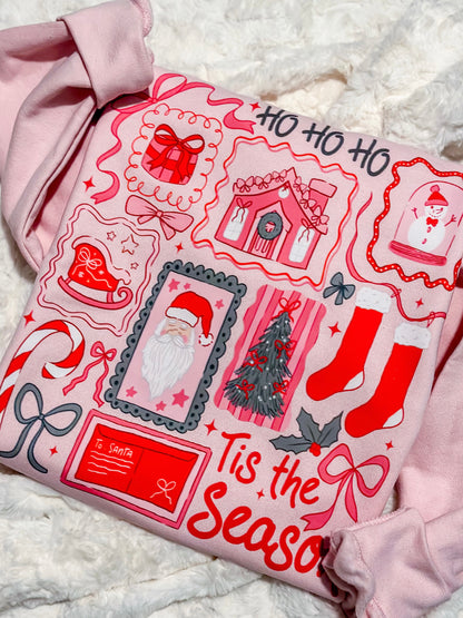 Dreaming of a Pink Christmas crewneck