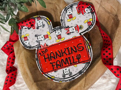 Stroller tag classic Mouse