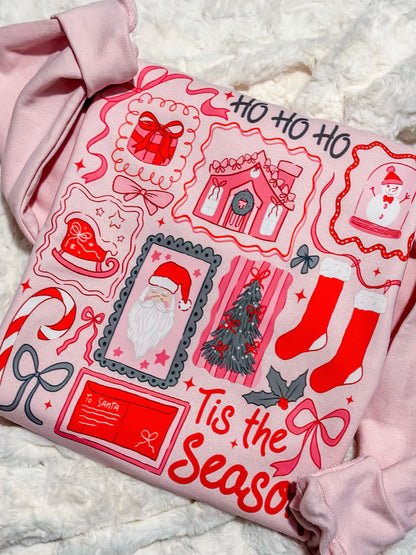 Dreaming of a Pink Christmas crewneck