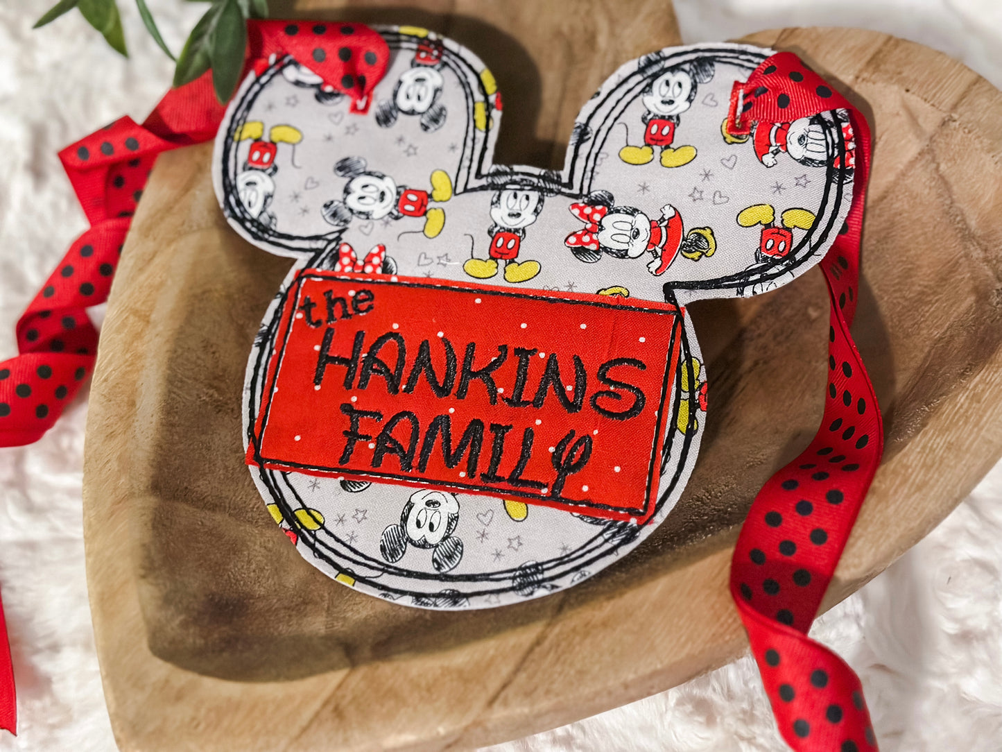 Stroller tag classic Mouse