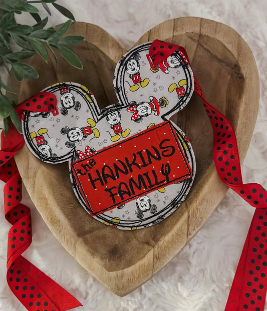 Stroller tag classic Mouse