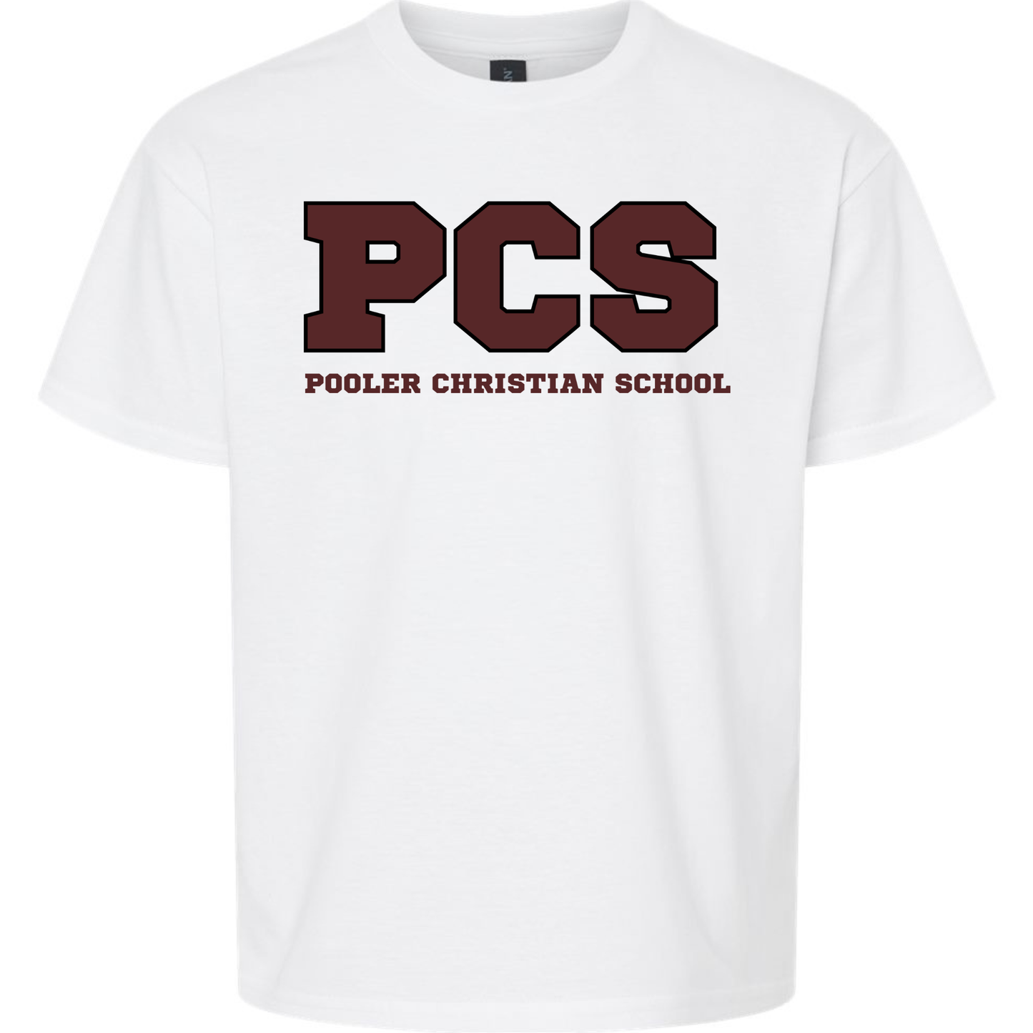 PCS Pooler Christian School cotton tshirt