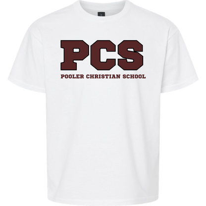 PCS Pooler Christian School cotton tshirt
