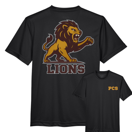 PCS Lions drifit performance tshirts