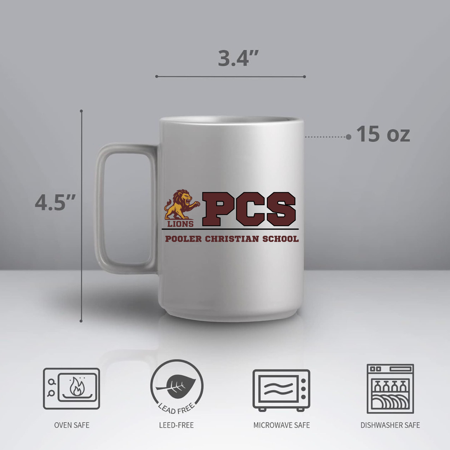 15 oz PCS spirit mug