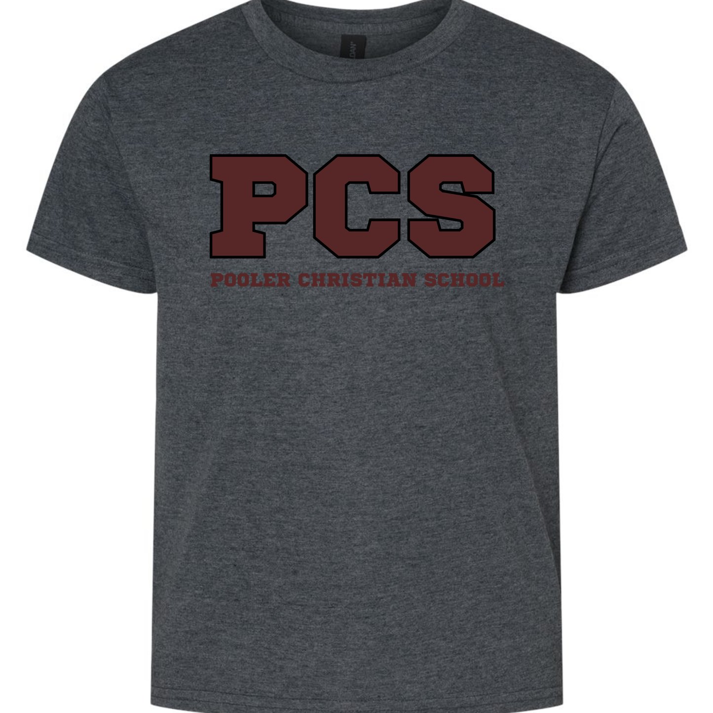 PCS Pooler Christian School cotton tshirt