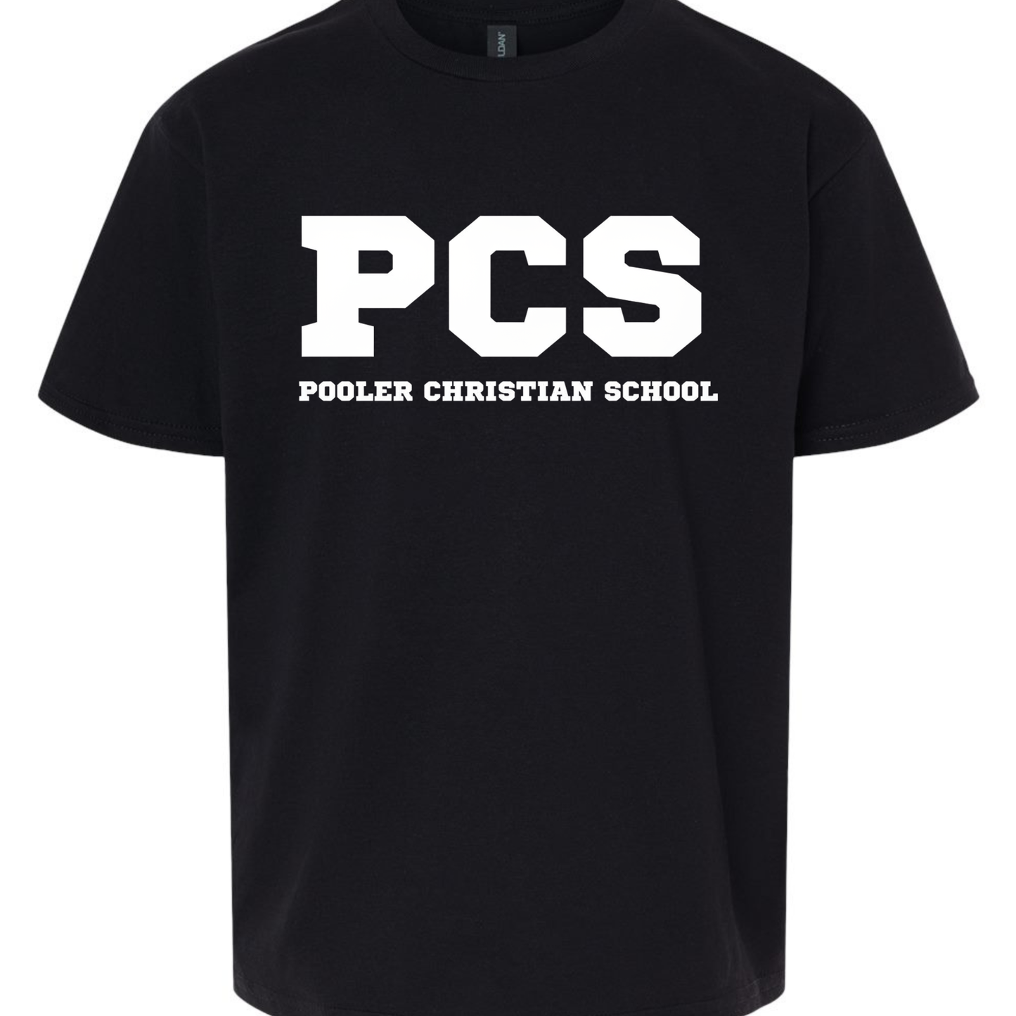 PCS Pooler Christian School cotton tshirt