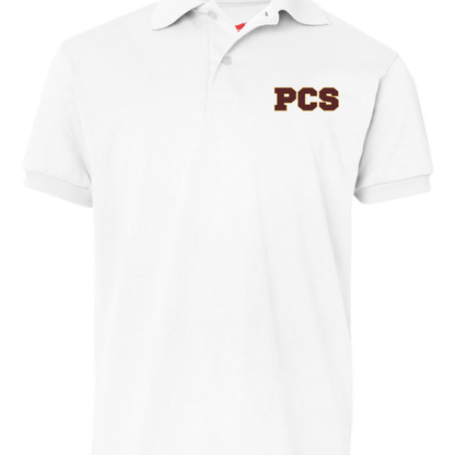 PCS Youth Embroidered logo collar shirt