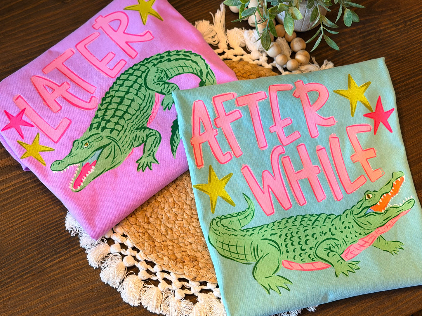 Later Gator, after while crocodile