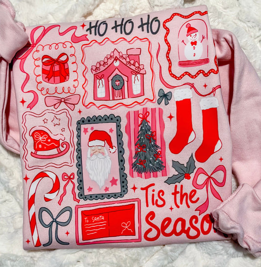Dreaming of a Pink Christmas crewneck
