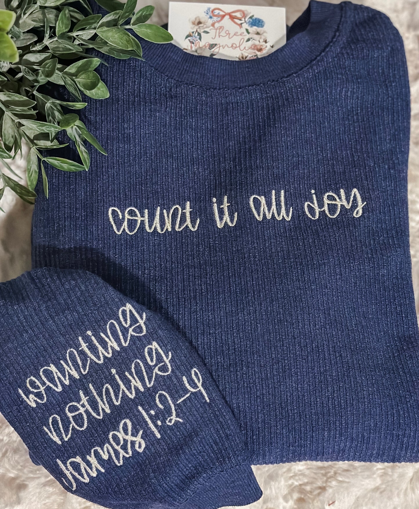 Count it all joy corded crew