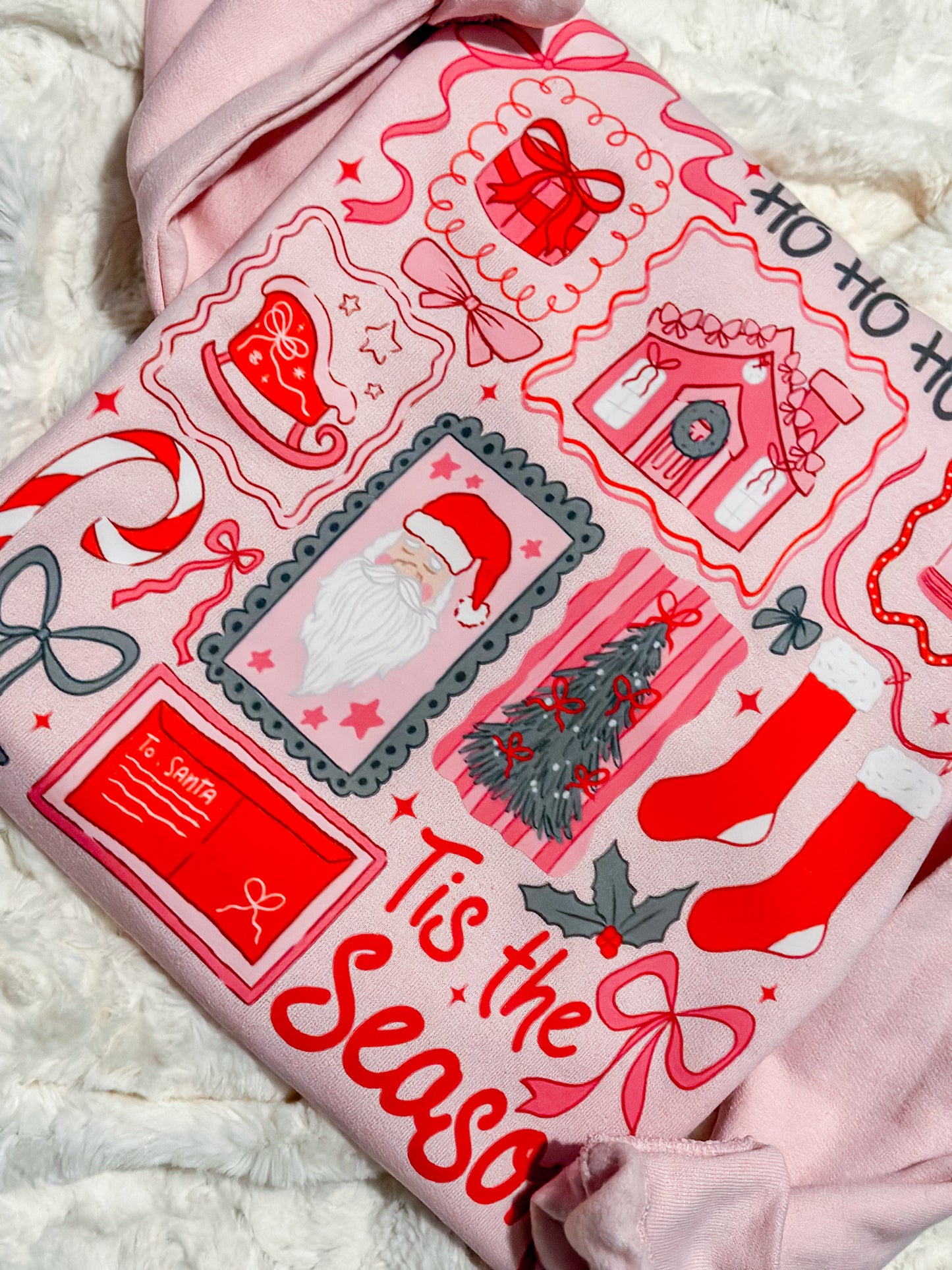 Dreaming of a Pink Christmas crewneck