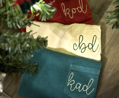 Monogram pocket tshirt