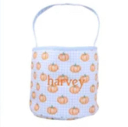 Embroidered Trick- or-Treat basket *PRE ORDER*  closes Fri July 11 (10pm est)