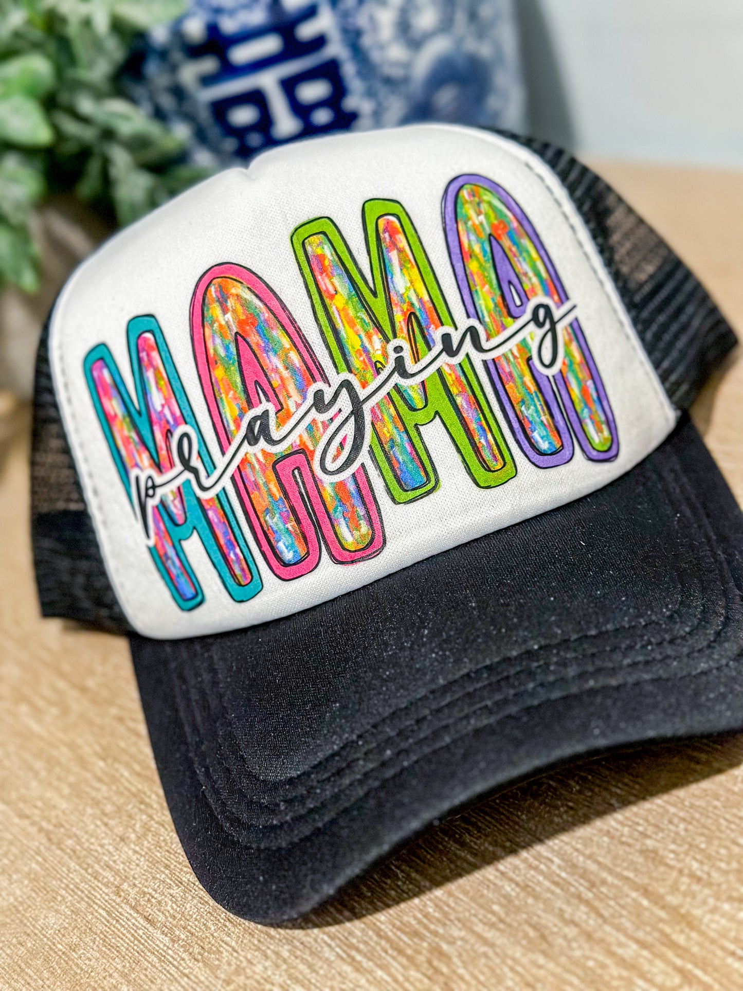 Praying Mama trucker hat