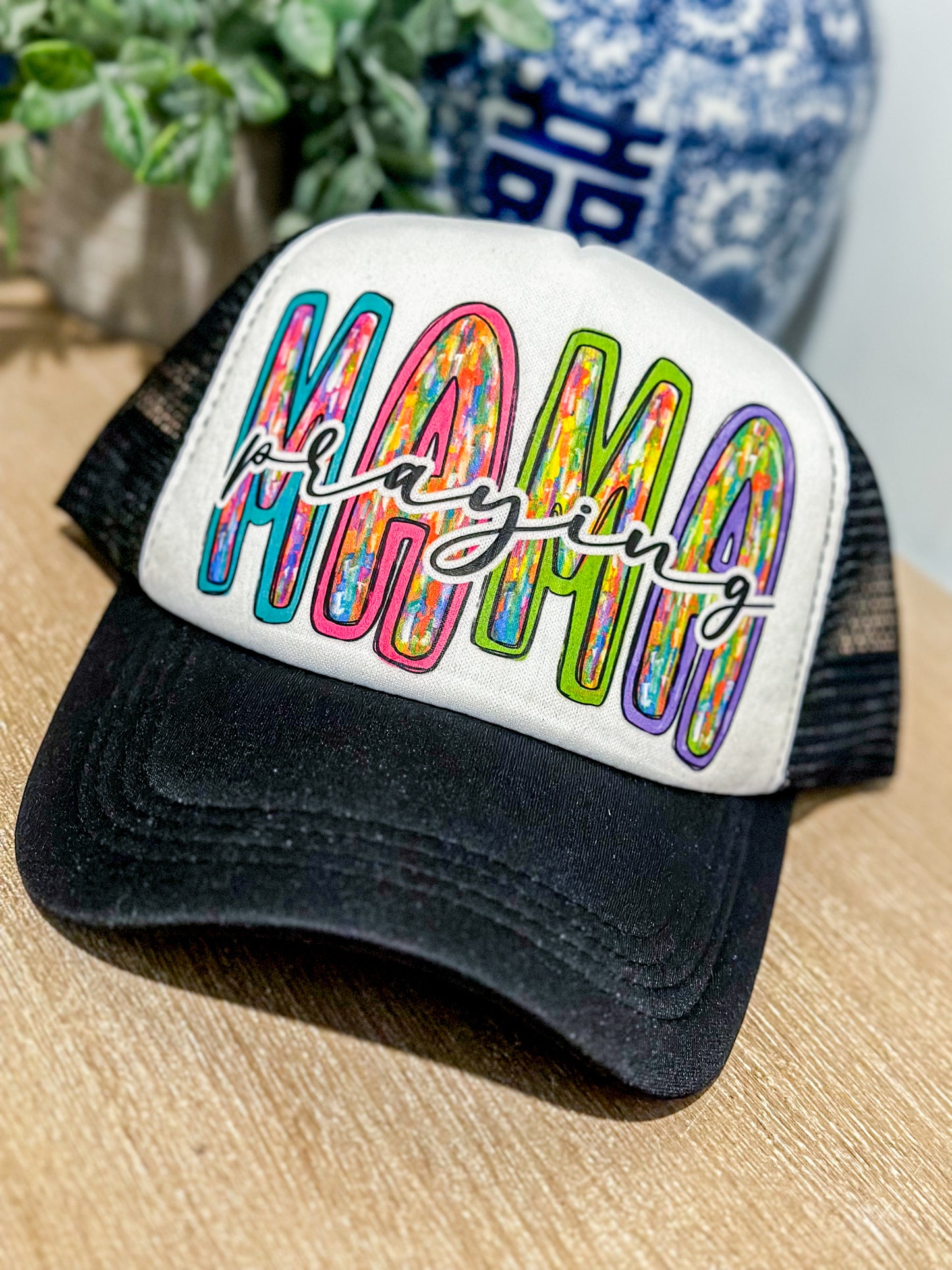 Praying Mama trucker hat