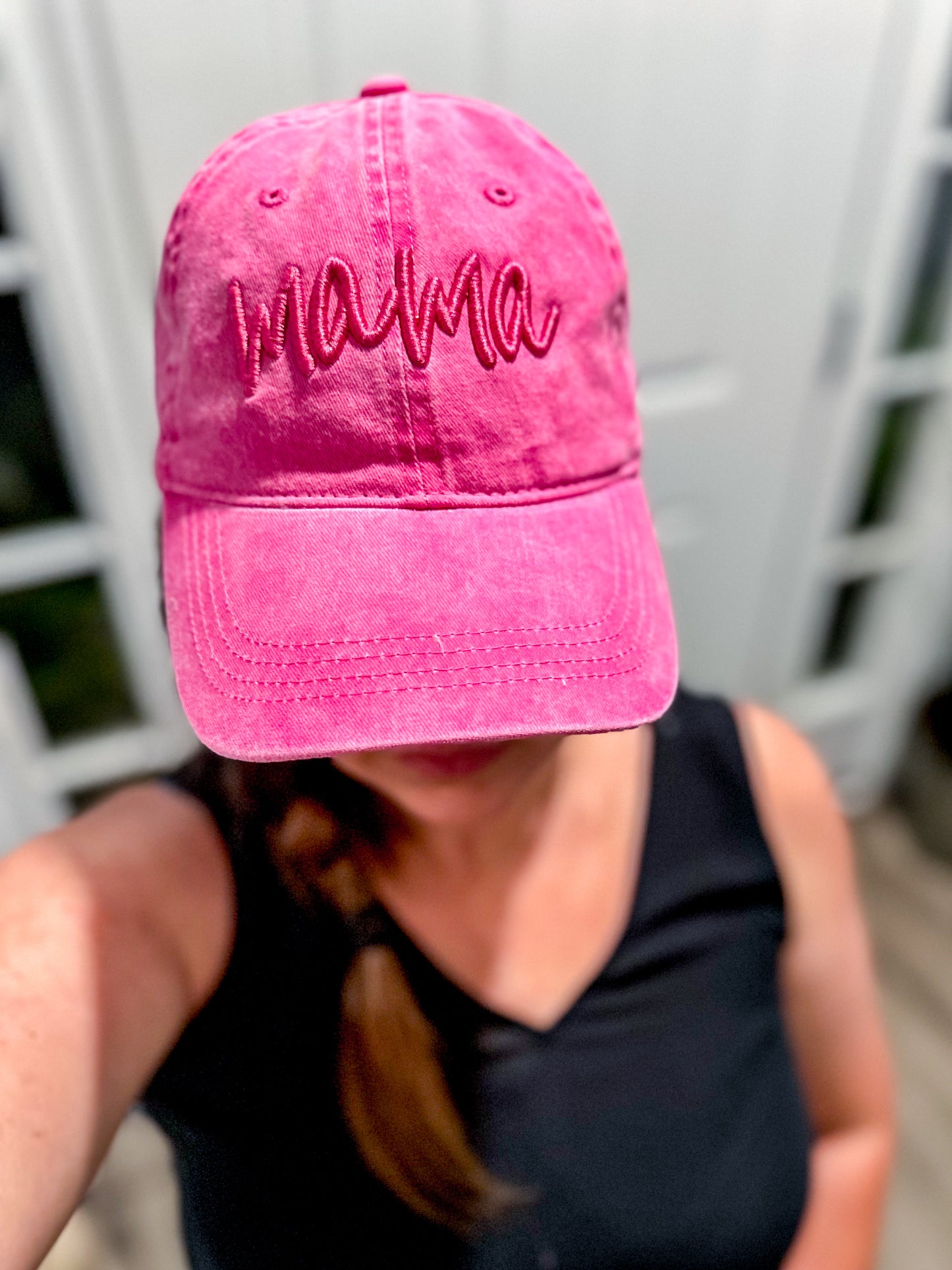 Vintage Baseball 3D Mama Hat