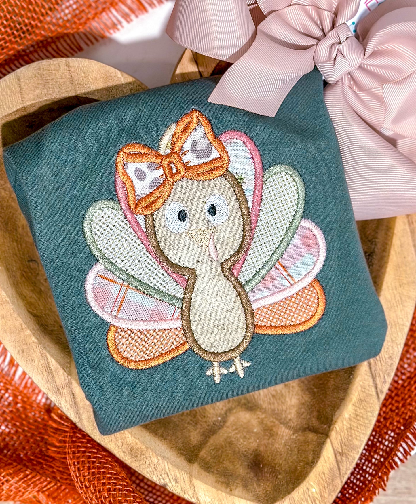 Little Turkey short sleeve Puff shirt