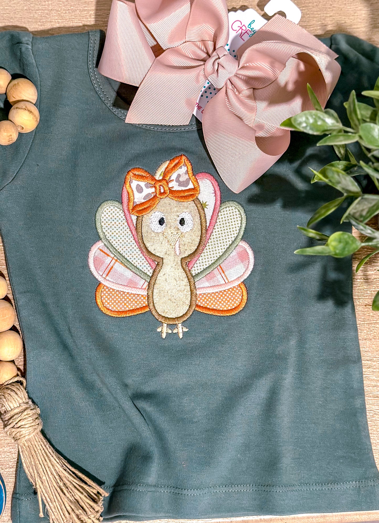 Little Turkey short sleeve Puff shirt