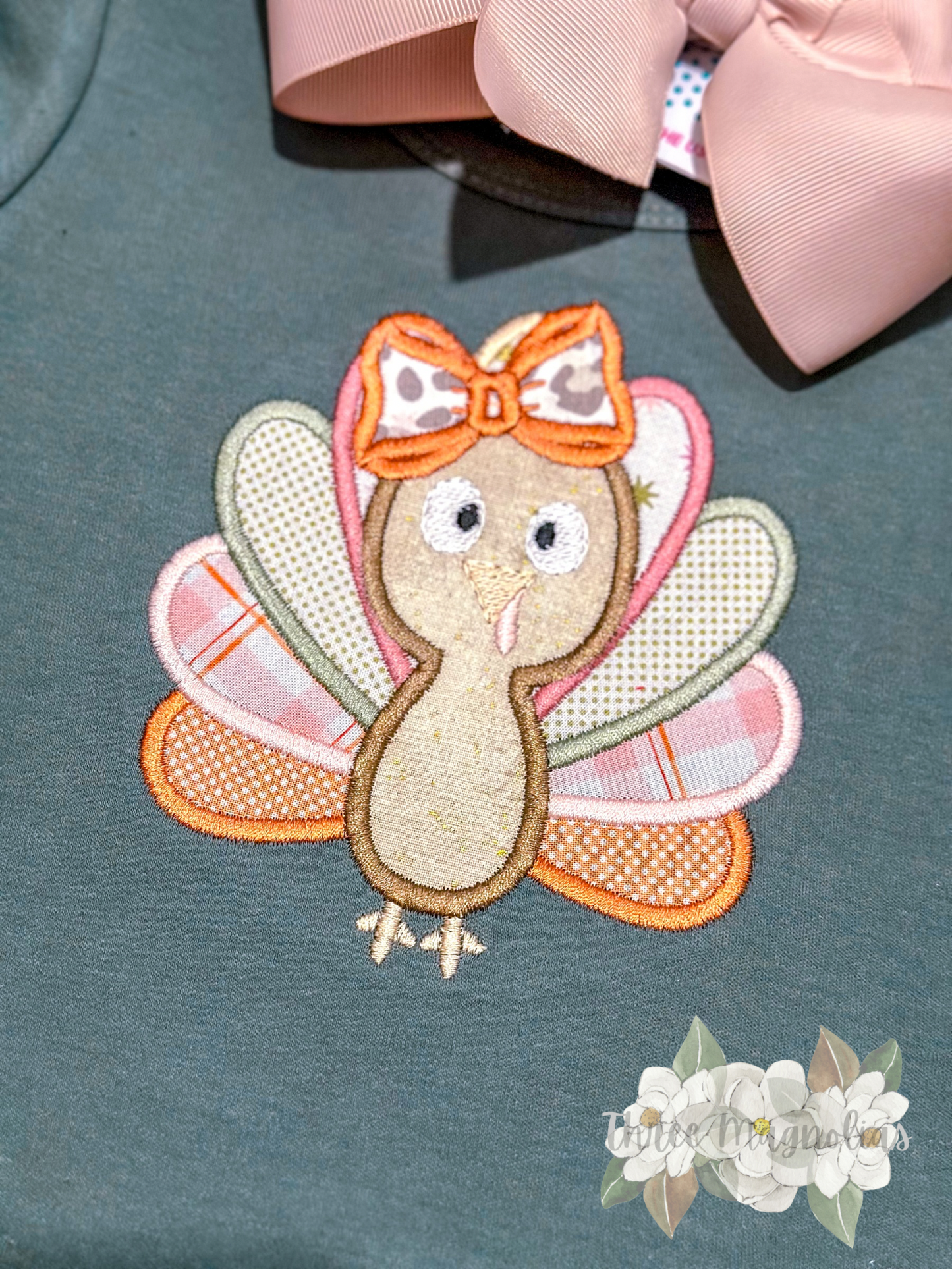 Little Turkey short sleeve Puff shirt