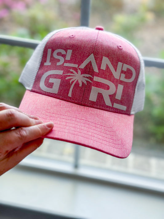 Island Girl Snap Back Trucker Hat