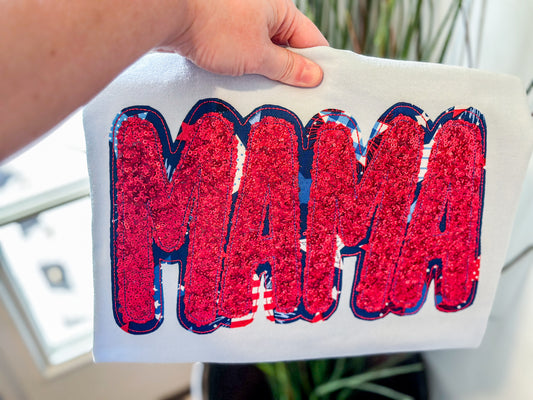 Patriotic Mama t-shirt