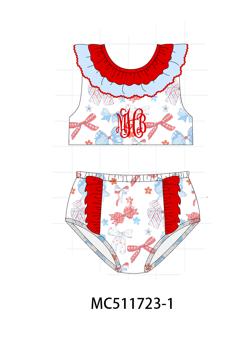 PO75 Bow of free monogram collection