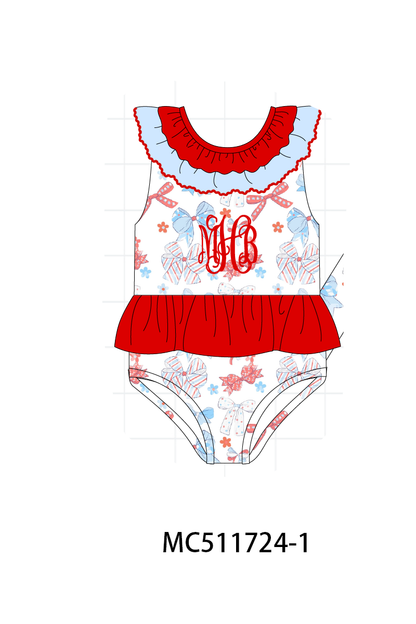 PO75 Bow of free monogram collection